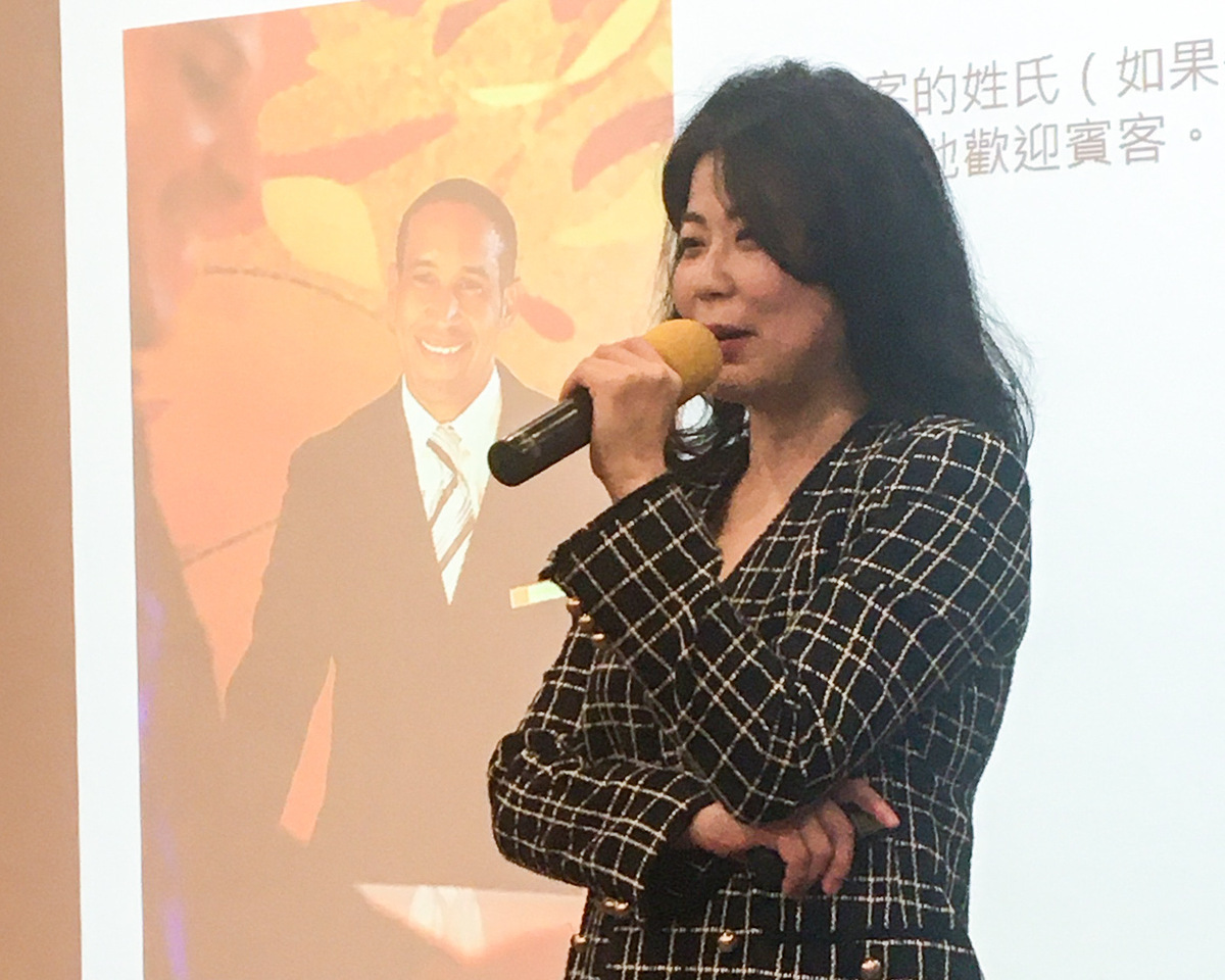台北新板希爾頓酒店總經理胡愛偉為世新大學觀光系校友。 圖/世新大學提供