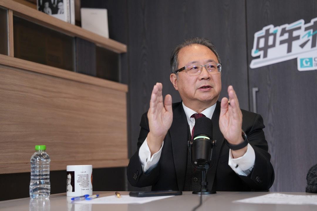 淡大國際事務與戰略研究所兼任副教授黃介正今（18）日接受主持人黃光芹《CNEWS匯流新聞網》政論live直播節目《中午來開匯》專訪。 圖：《CNEWS匯流新聞網》提供