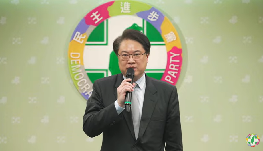 民進黨祕書長林右昌。 圖：擷自直播畫面
