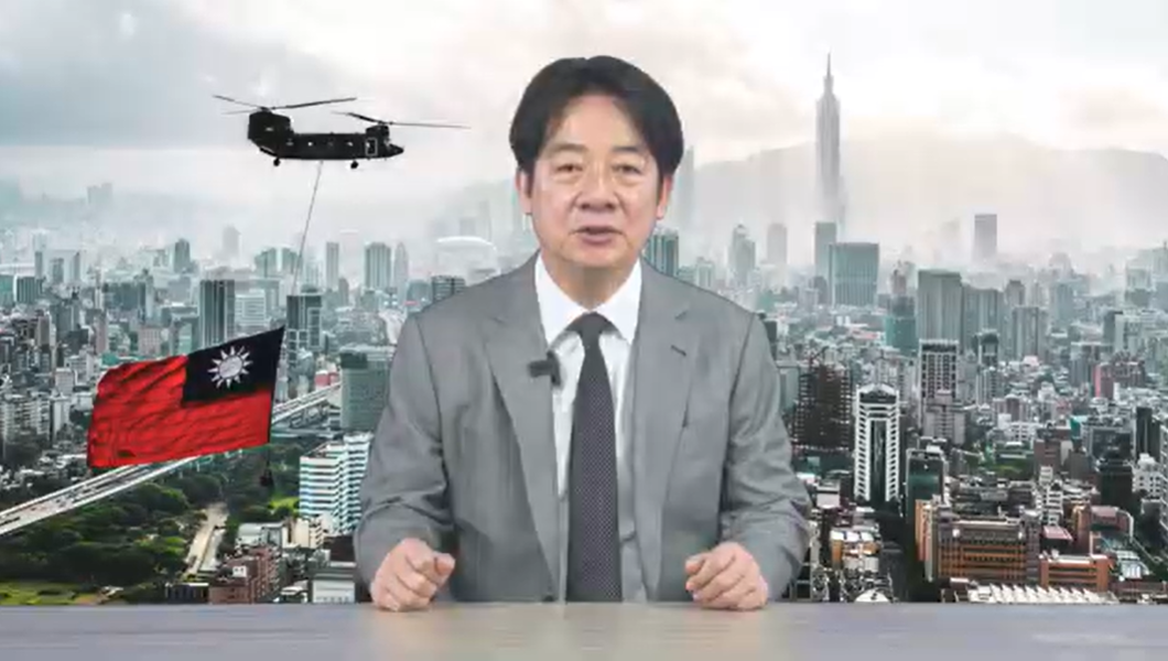 賴清德總統日前前往國防部文化營區，錄製莒光園地「與官兵有約」節目，今（20）日下午播出。 圖：擷自「與官兵有約」節目