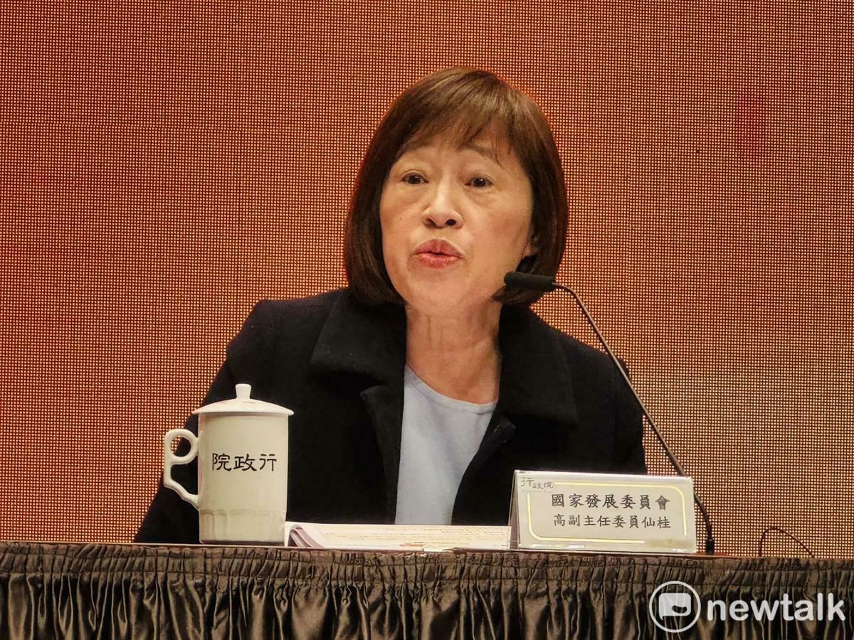 國發會副主委高仙桂。 圖：謝莉慧／攝