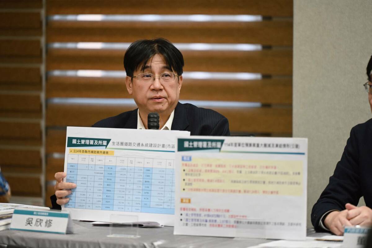 國土署長吳欣修。 圖：內政部提供
