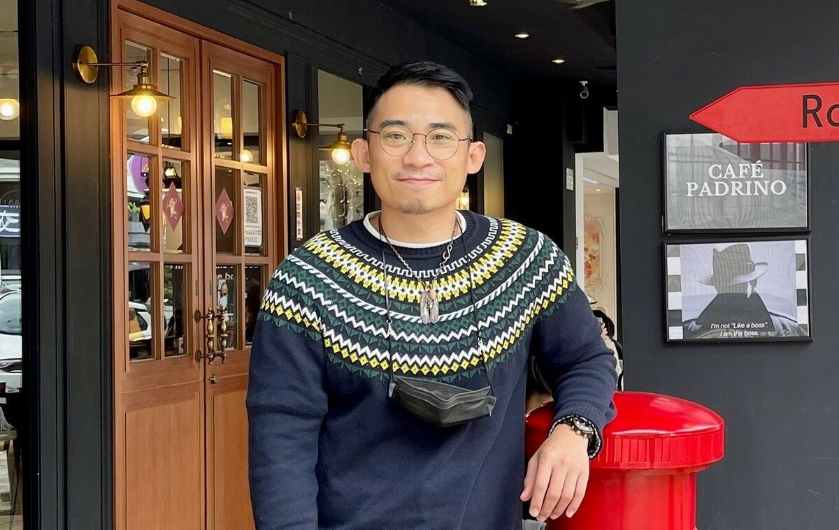 寵物殯葬業者楊鴻凱認為，狗的性格取決於所處環境及飼主的飼養與訓練方式。 圖：孫家銘翻攝