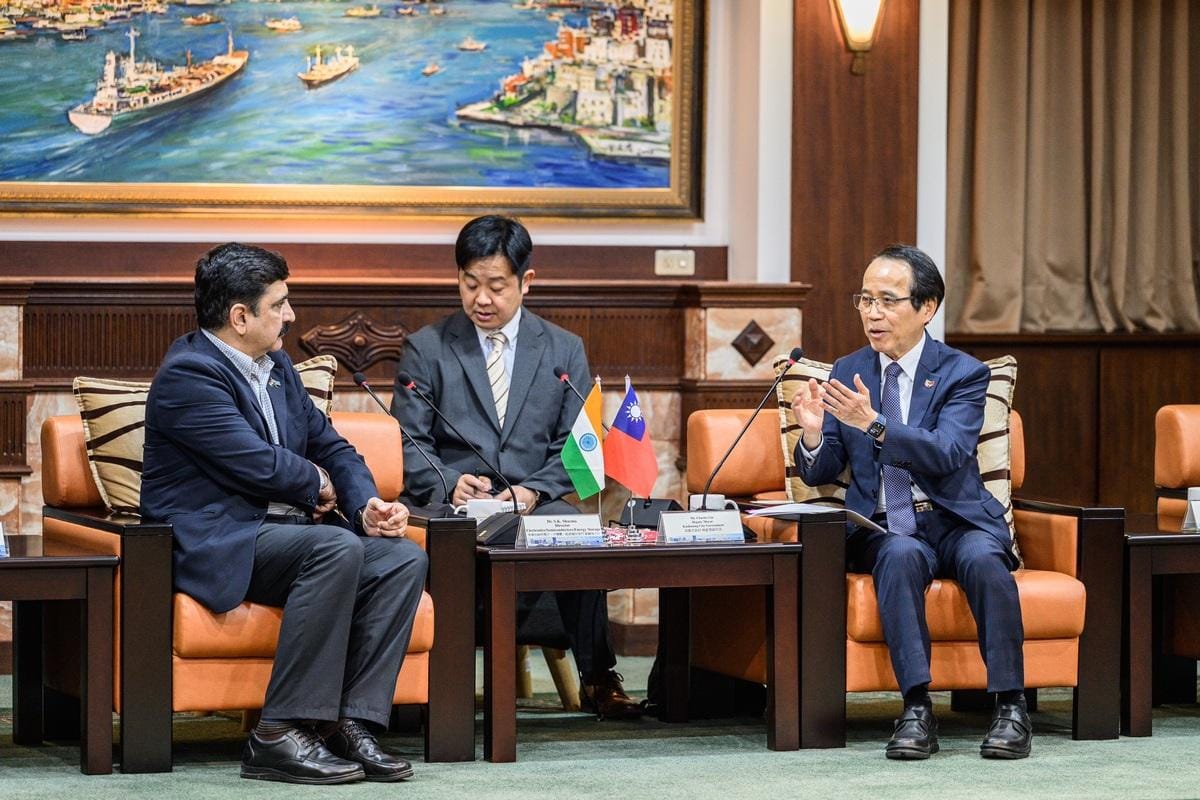 印度泰倫迦納邦訪高團拜會高雄市政府探討多元領域合作。 圖：高雄市行國處/提供