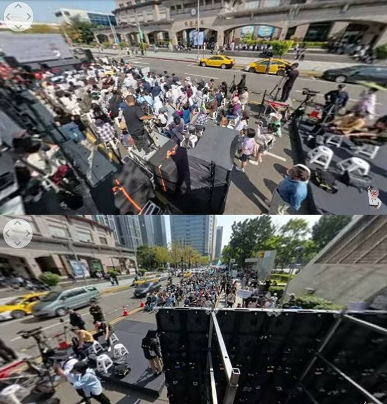 四叉貓指出，前加後，大約300人吧。 圖：取自四叉貓臉書