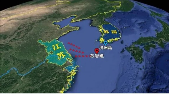 由於蘇岩礁地利位置十分重要，有中國評論員認為，中國政府未來將不斷加強行動，以「收復」蘇岩礁的控制權。 圖：翻攝自 石江月