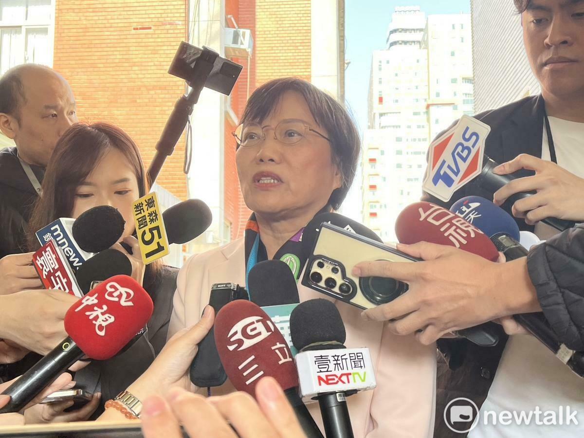 內政部長劉世芳批中配亞亞利用「法律戰、輿論戰、心理戰」可見不是普通媽媽。 圖：金大鈞/攝