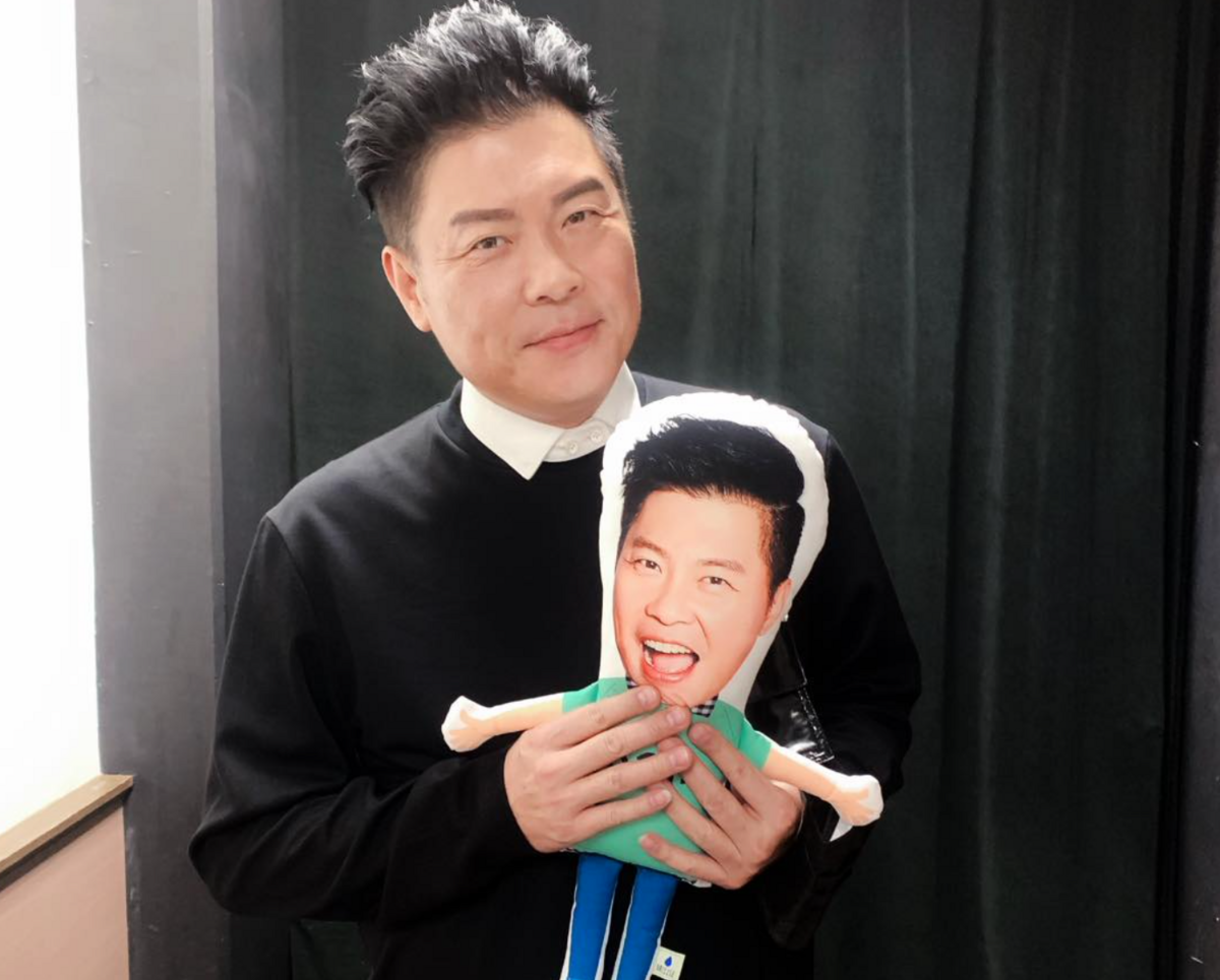 曾國城日前出席活動提到黃子佼時，表示「不應該把他這個人的所有的努力都抹殺掉」，引來大批網友撻伐。 圖：翻攝自曾國城FB
