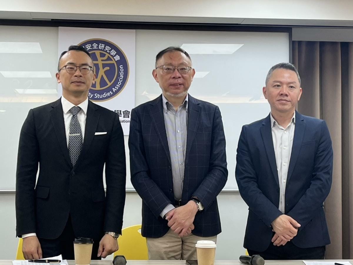 國家安全研究學會今（26）日發布台北市國民黨立委徐巧芯、王鴻薇、李彥秀罷免案民調。 圖：金大鈞/攝