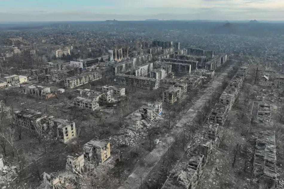 烏克蘭軍隊在頓巴斯地區告捷，並攻入捷爾任斯克市區。 圖：翻攝自 X