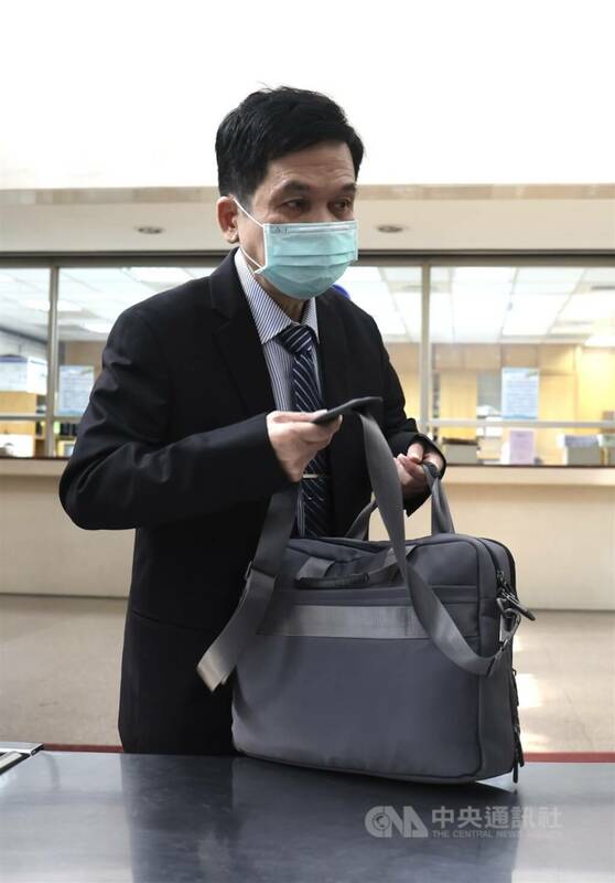 台北地方法院審理京華城案，25日下午再度召開準備程序庭，並傳喚前台北市都市發展局長黃景茂到庭。中央社記者趙世勳攝 114年3月25日