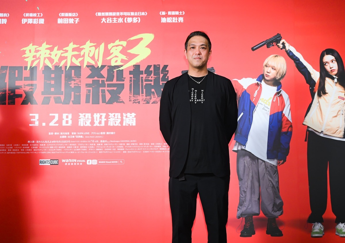 監製鈴木祐介相當愛台灣，更愛台灣電影。 圖：網銀國際影視／提供