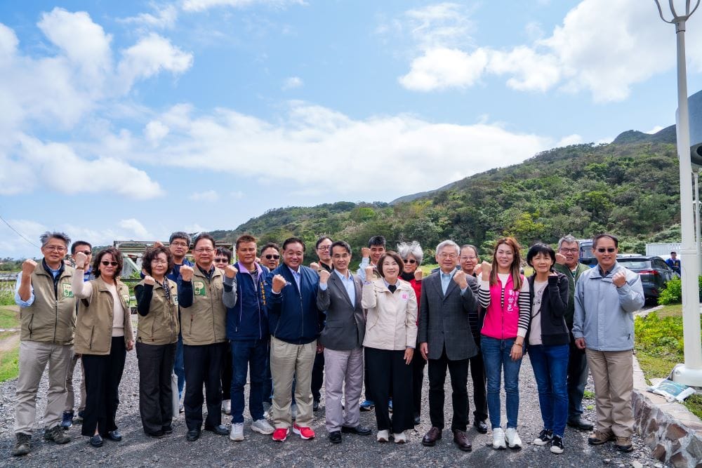 國家火箭發射場落腳九棚，屏東縣府團隊及鄉親聞訊十分振奮。 圖：屏東縣政府/提供