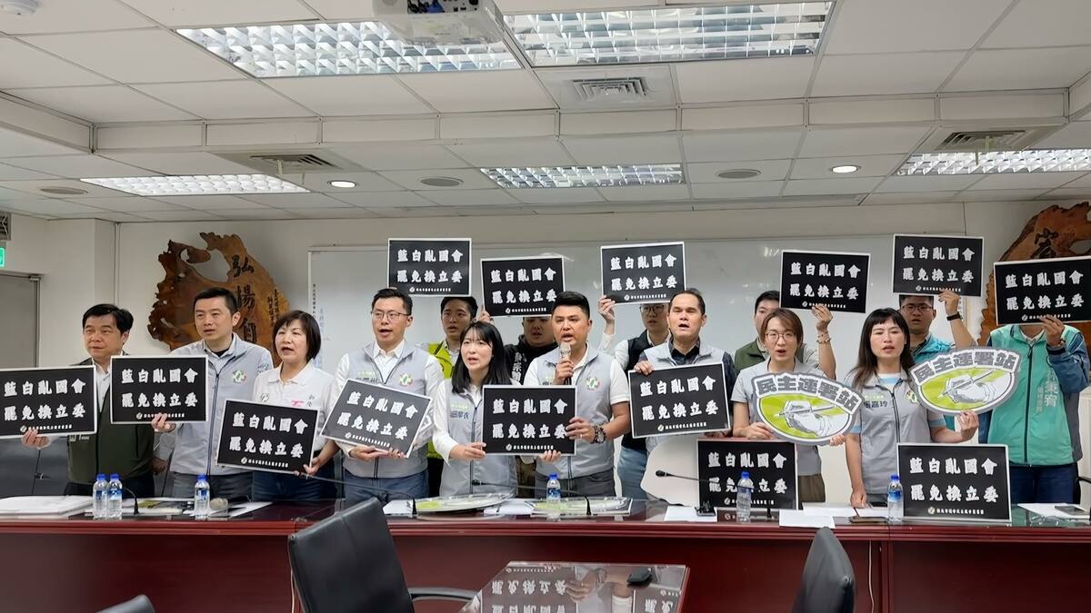 新北市議會民進黨團呼籲全民站出來，罷免不適任立委，讓立法院回歸常態。 圖：翻攝顏蔚慈臉書