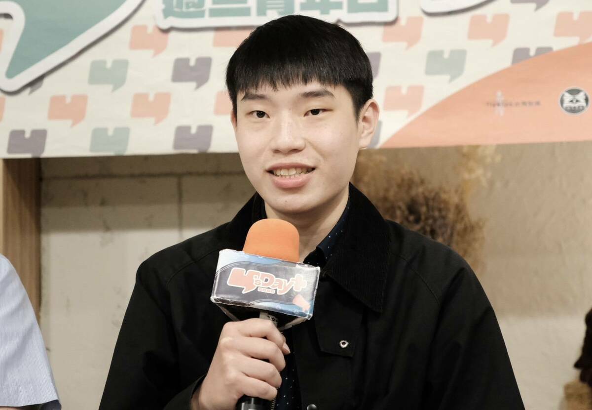 台灣青年世代共好協會副理事長林思愷。 圖：Y’s Day週三青年日提供