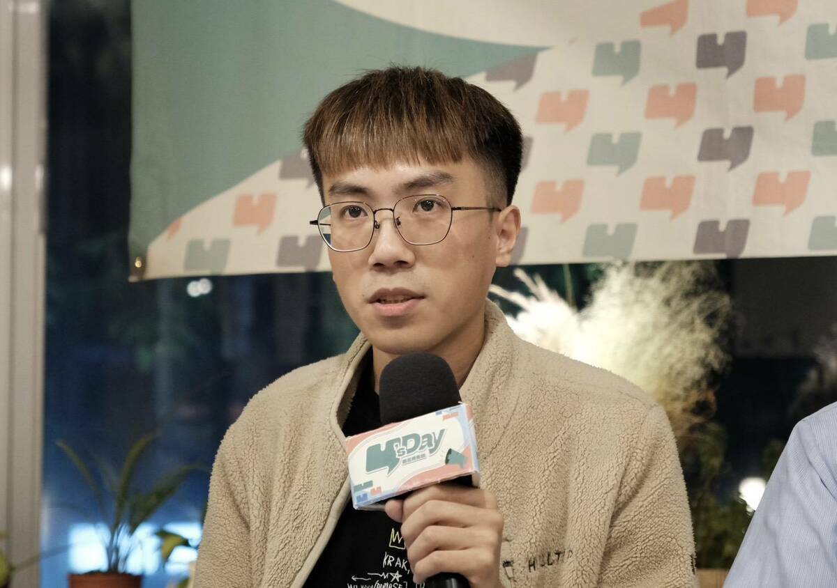 臺灣一滴優教育協會理事長蔡其曄。 圖：Y’s Day週三青年日提供