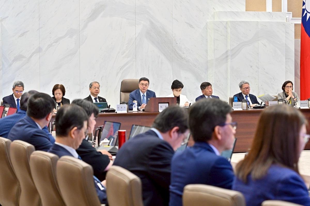 行政院長卓榮泰今（27）日主持行政院會。 圖：行政院提供