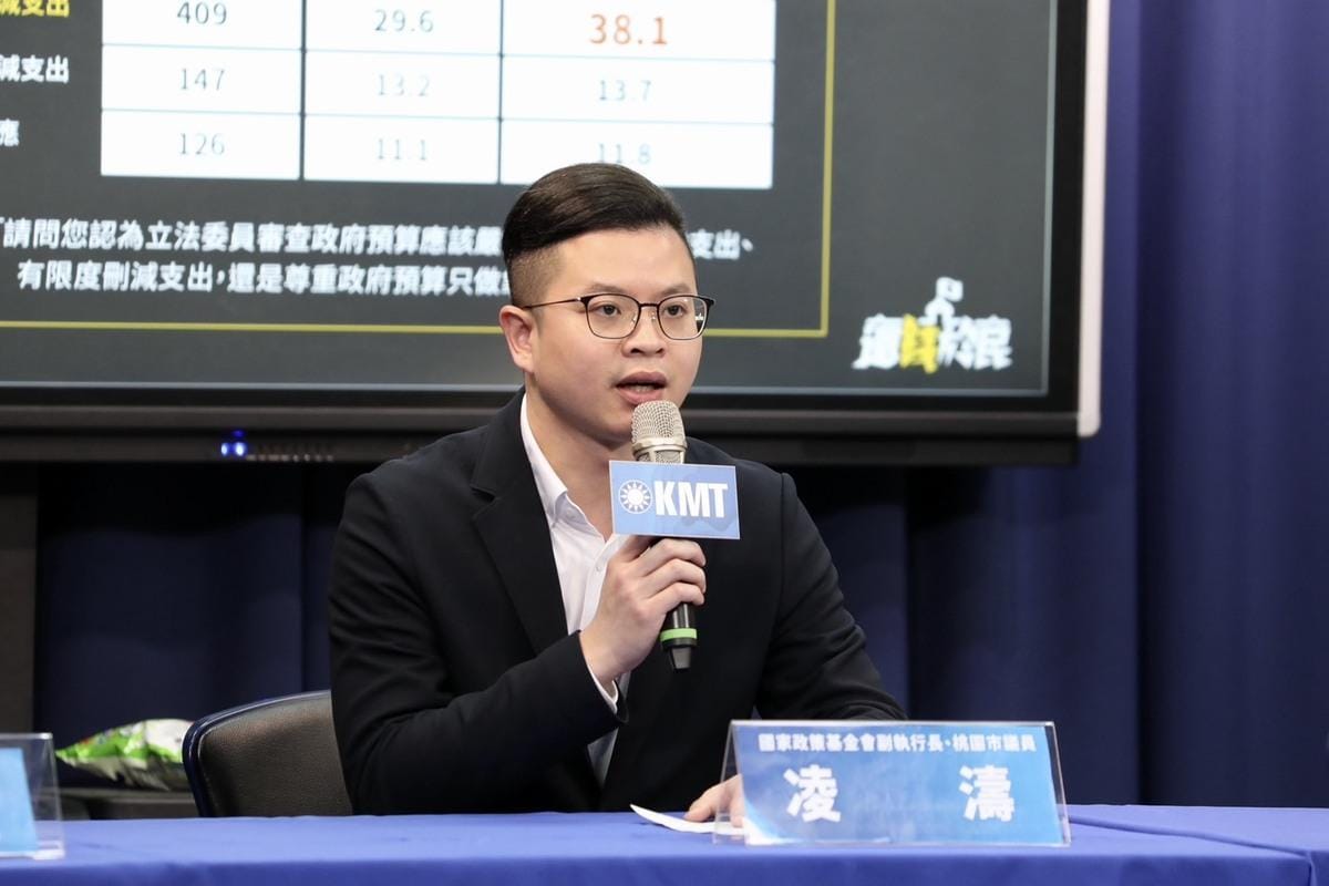 國民黨智庫副執行長凌濤。 圖：國民黨文傳會／提供（資料照）