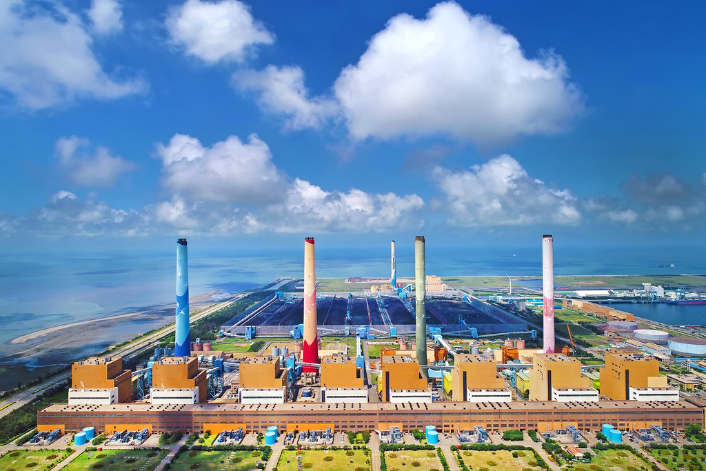 台中火力發電廠。 圖：台電／提供（資料照）