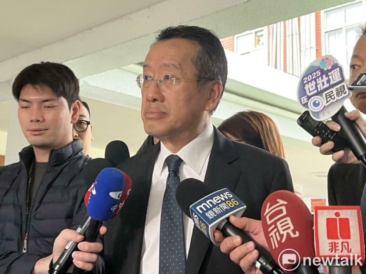 中和軍艦與中國漁船發生碰撞，顧立雄指出，透過漁船要掌握海強操演不太可能。 圖：金大鈞/攝