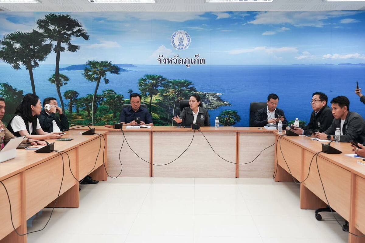 泰國總理貝東丹‧欽那瓦於 3 月 28 日下午 3 點發表聲明，宣布曼谷進入緊急狀態。 圖:翻攝自貝東丹臉書