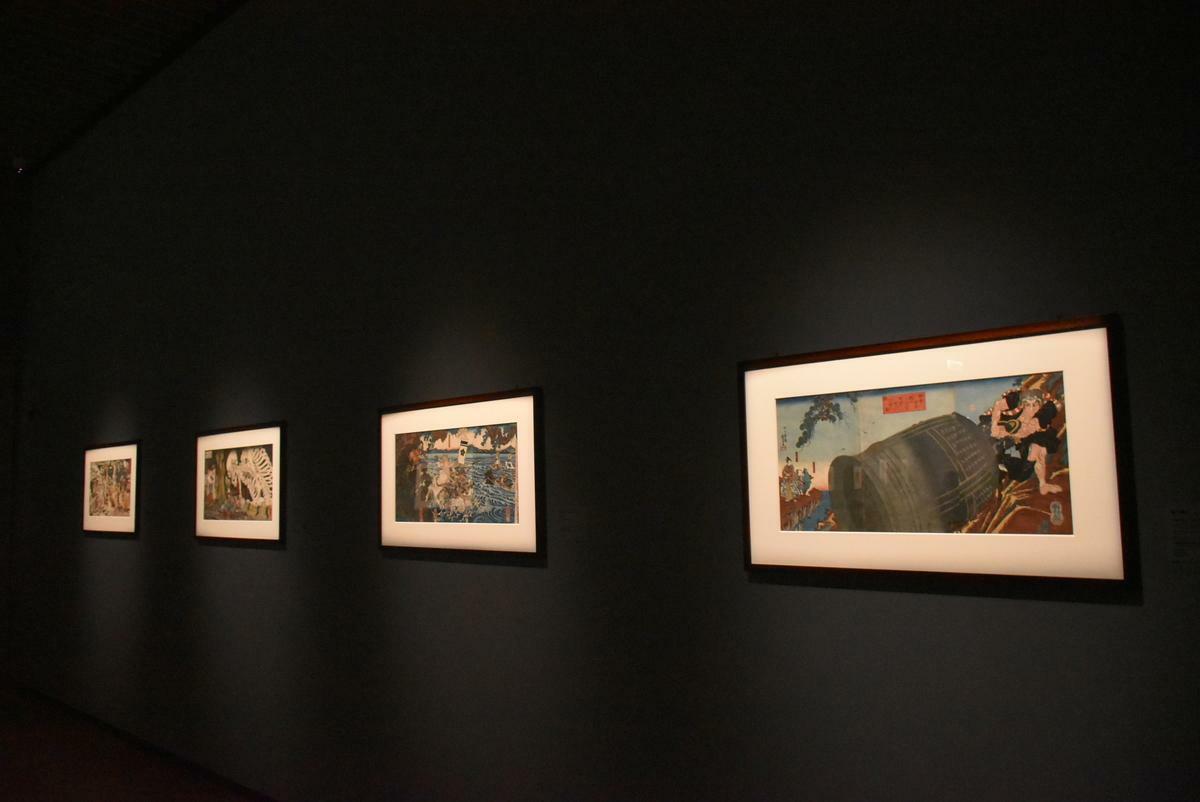 東京富士美術館浮世繪藏品闊別10年再次來台展出。 圖：孫家銘攝