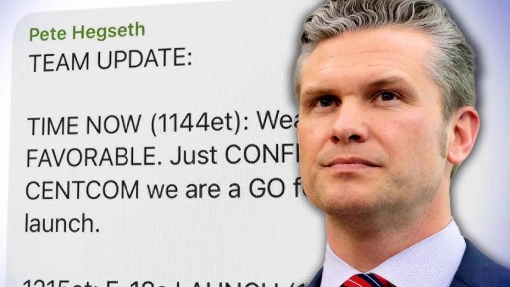 美國國防部長赫格塞斯（Pete Hegseth）先前在通訊軟體Signal聊天室中傳送敏感的軍事信息，引發了爭議。 圖:報呱 提供