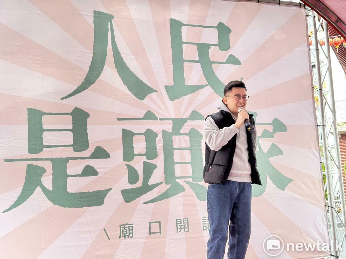 新北市議員卓冠廷。 圖：唐復年/攝