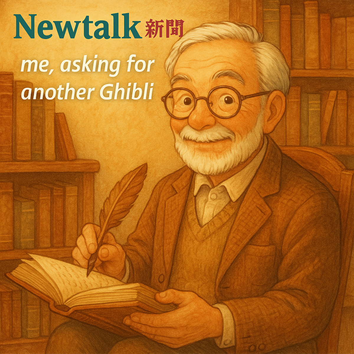 ChatGPT免費版用特定描述技巧也能生成吉卜力風格圖片，每12小時提供3次生成機會。 圖：ChatGPT 4o 生成／ 曾郡秋 製