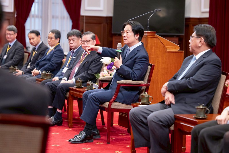 賴清德總統今（31）日接見「2024第二十屆國際傑出發明家獎」得獎人，肯定其發揮創新研發精神，為國家及人類福祉做出貢獻。 圖：總統府提供