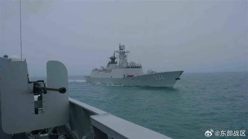 中國解放軍東部戰區。 圖：翻攝共軍東部戰區微博