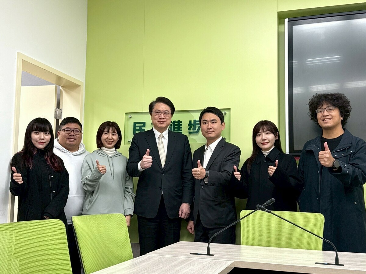 民進黨立委陳冠廷獲推舉為民進黨青年局首屆局長。 圖：立法委員陳冠廷辦公室提供
