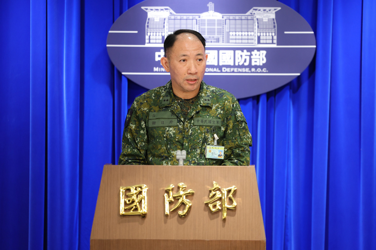 國防部情次室次長謝日升中將。 圖：國防部提供