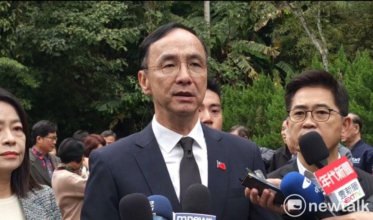 國民黨主席朱立倫。 圖：林昀真 / 攝（資料照）