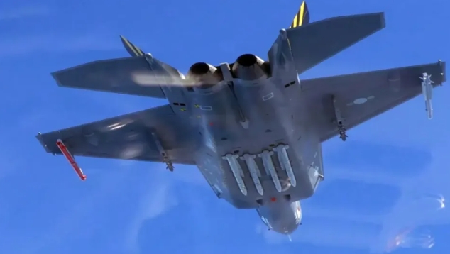 韓國的KF-21戰機 圖 : 翻攝自南海的波濤