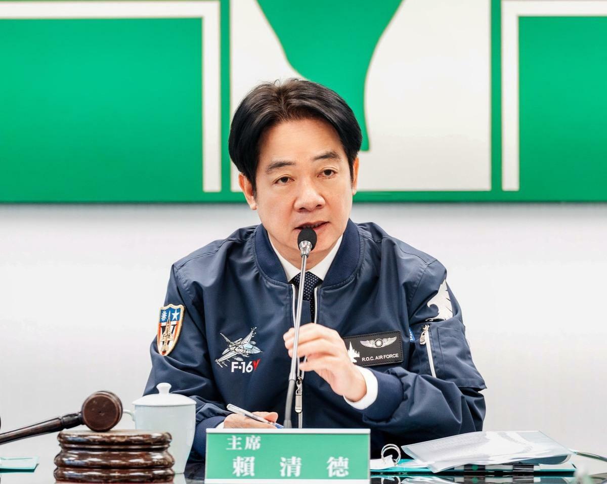 民進黨主席賴清德。 圖：民進黨提供