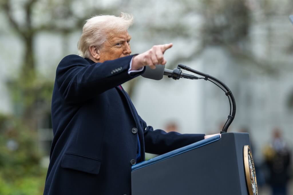 美國總統川普。 圖取自x.com/WhiteHouse
