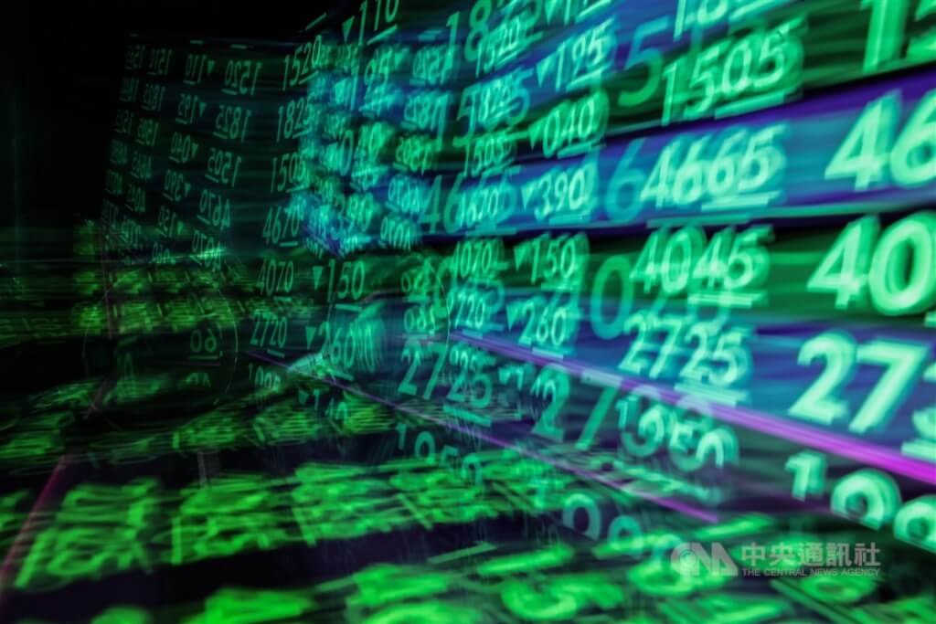 台股示意圖。 圖/中央社檔案照片