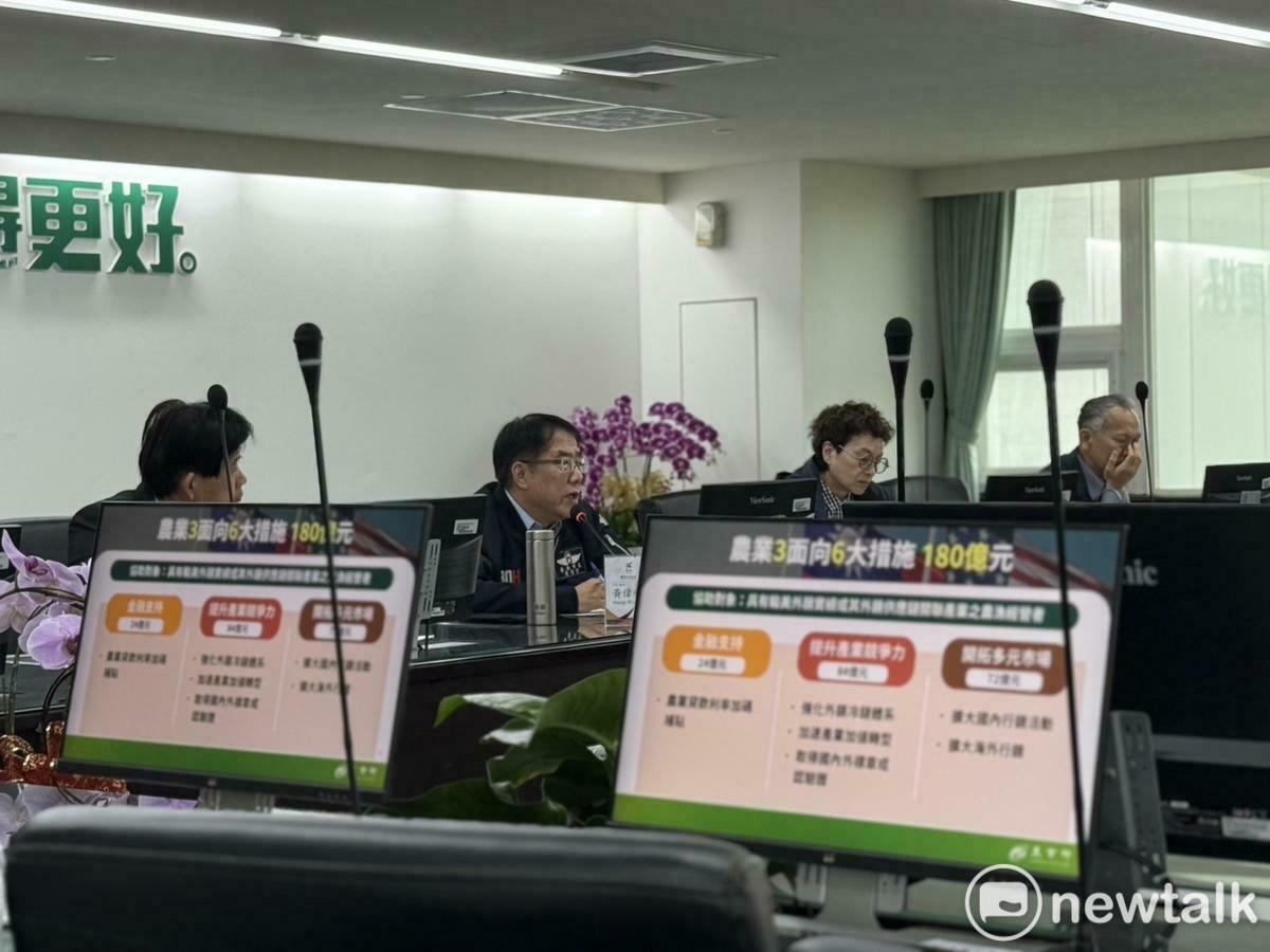因應美國川普政府最新關稅政策影響，臺南市長黃偉哲召集副市長、秘書長與經發局、農業局等相關局處，組成「針對美國政府關稅緊急應變小組」，並提出「多元拓展市場」、「重點輔導中小微型企業」、「強化產業對話平台」三項策略。 圖：台南市政府提供