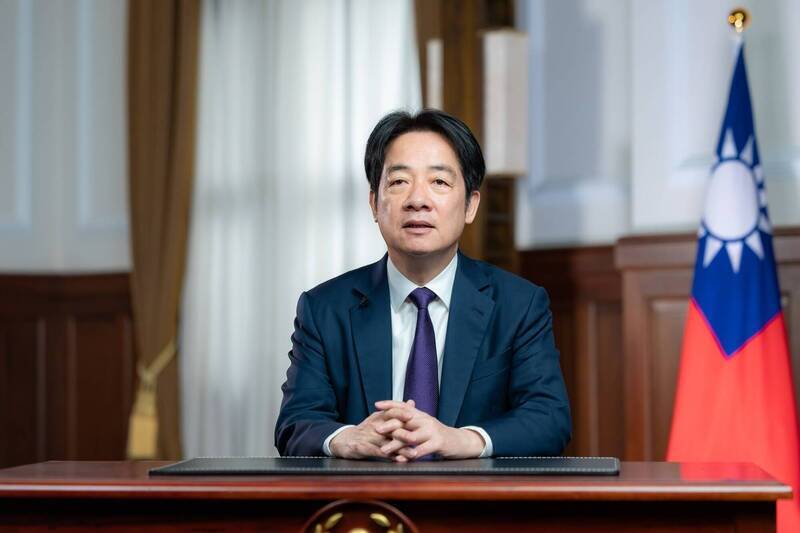 賴清德說，如果中台發生戰爭，那必定是中國挑起的。 圖：總統府／提供（資料照）