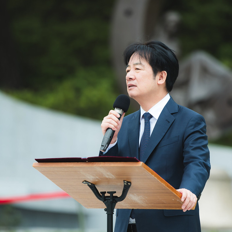 今（7）天是「言論自由日」，賴清德總統上午出席「鄭南榕殉道36周年追思紀念會」，感念鄭南榕為台灣民主奮鬥的勇氣與犧牲。 圖：總統府提供
