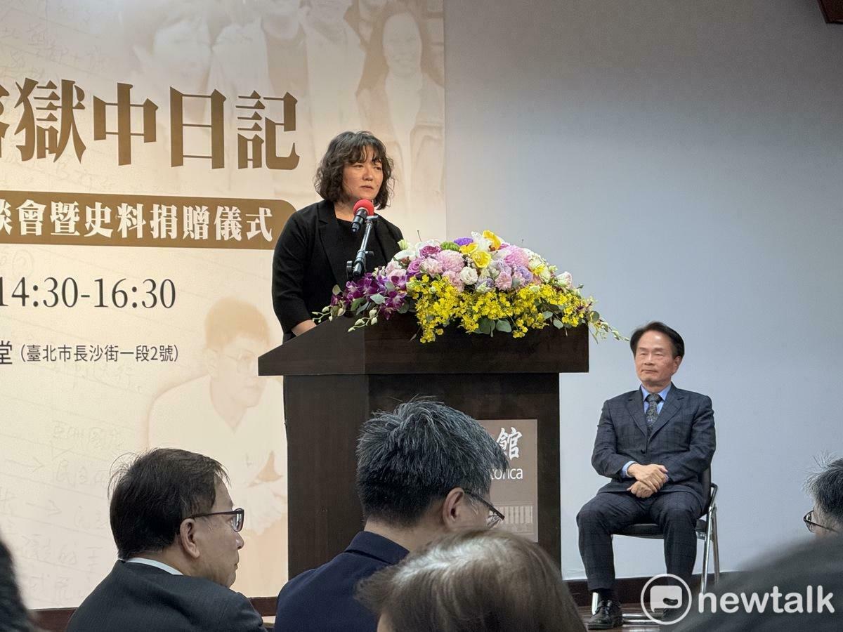 鄭南榕基金會董事長鄭竹梅。 圖：周煊惠 / 攝