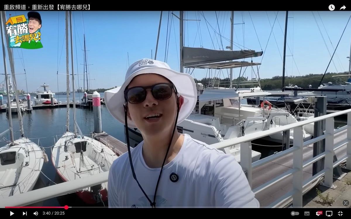在沉寂22個月後，昨(7)日晚間宥勝無預警發布影片，宣告復出。 圖：翻攝自宥勝YT頻道