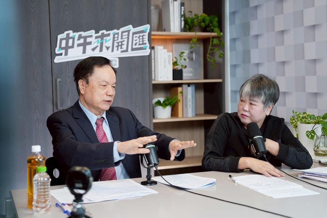 西陵電子董事長吳思鍾今（8）日接受《CNEWS匯流新聞網》政論節目《中午來開匯》主持人黃光芹專訪。 圖：《中午來開匯》提供
