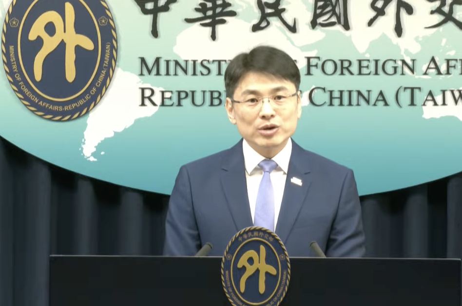 外交部發言人蕭光偉。 圖：林昀真/翻攝