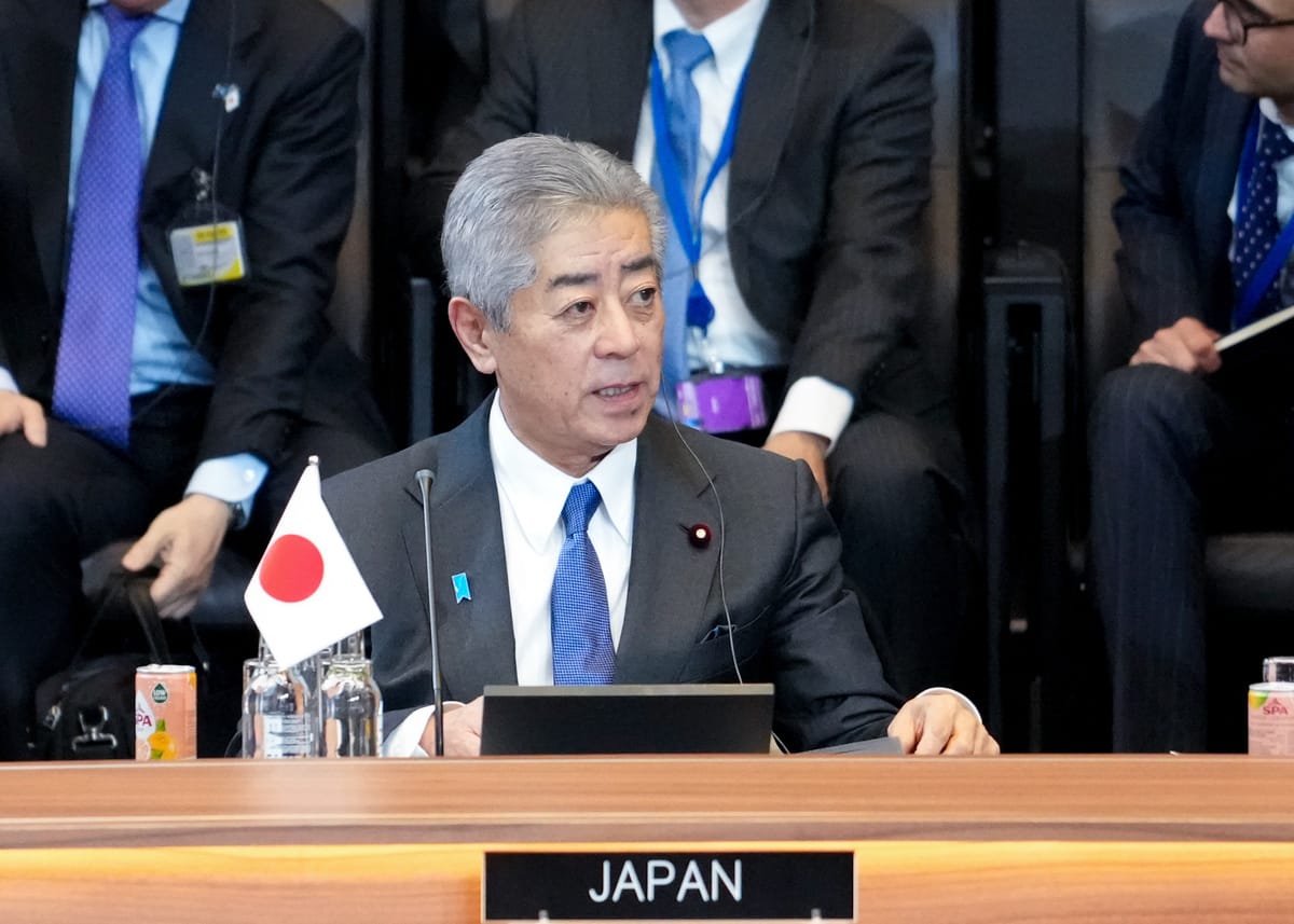 日本外相岩屋毅。 圖：翻攝「X」@MofaJapan_jp