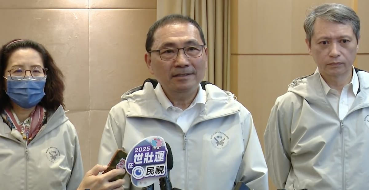 侯友宜盼中央適度調整稅制，協助產業度過這次美國對等關稅風暴。 圖：林昀真/翻攝