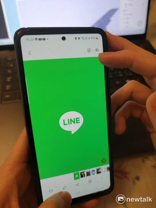 Line 圖 : 謝宜哲/攝