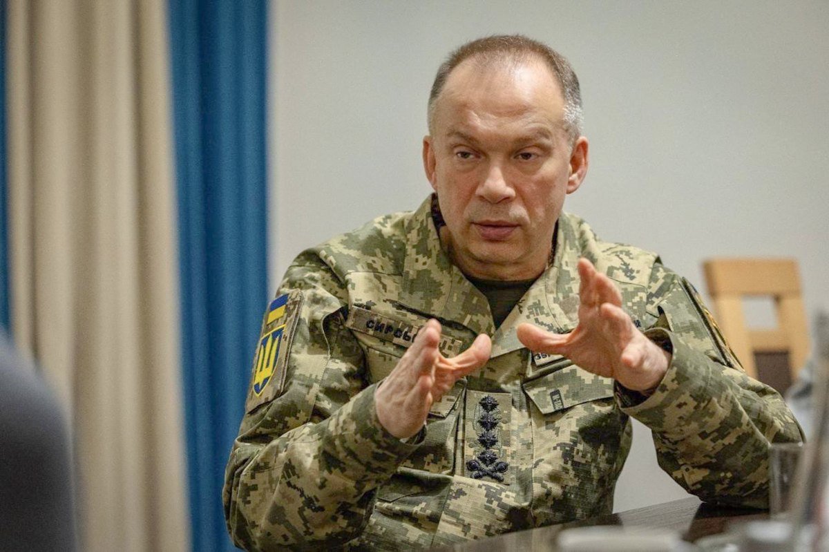 烏克蘭總司令瑟斯基（Oleksandr Syrskyi）證實，俄羅斯對蘇梅與哈爾科夫地區的大規模攻勢「事實上已經開始」。 圖:翻攝自X帳號@NOELreports