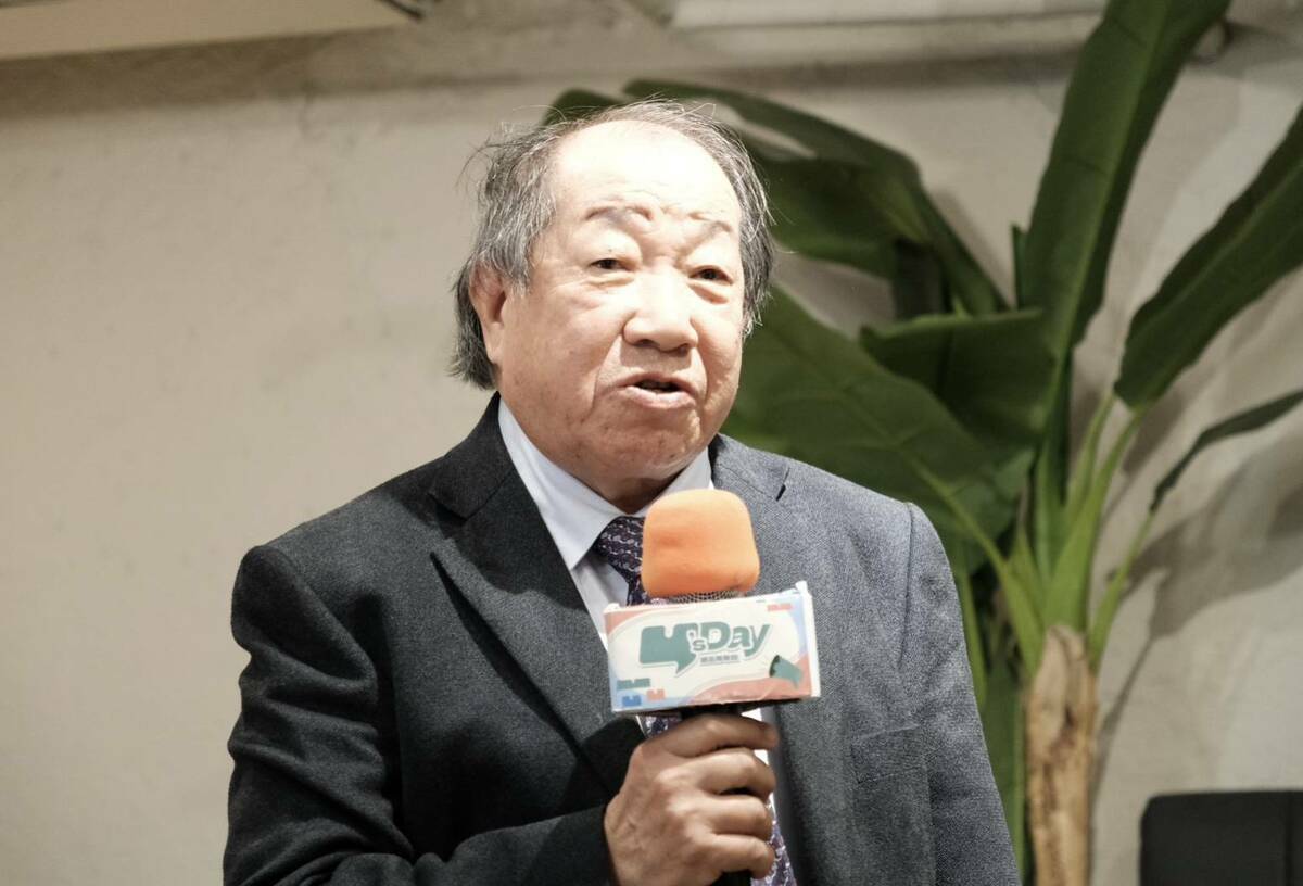 台灣聯合國協進會理事長林逸民。 圖：Y’s Day「週三青年日」提供